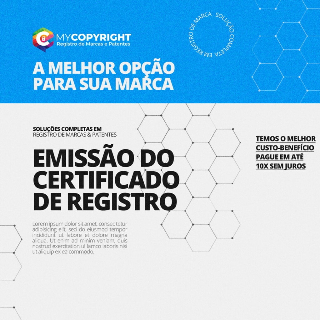 Emissão do Certificado do Registro de Marca