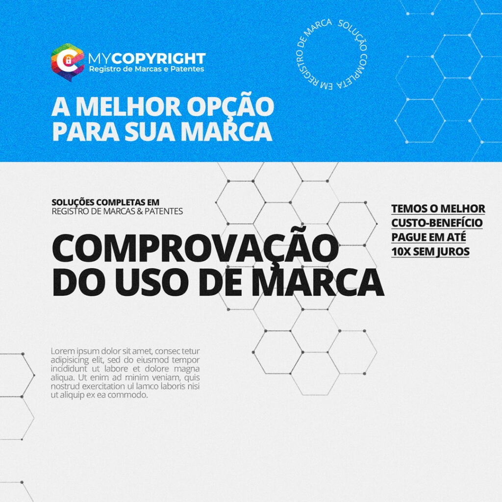 Comprovação do Uso de Marca