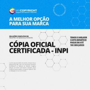 Cópia Oficial Certificada - INPI